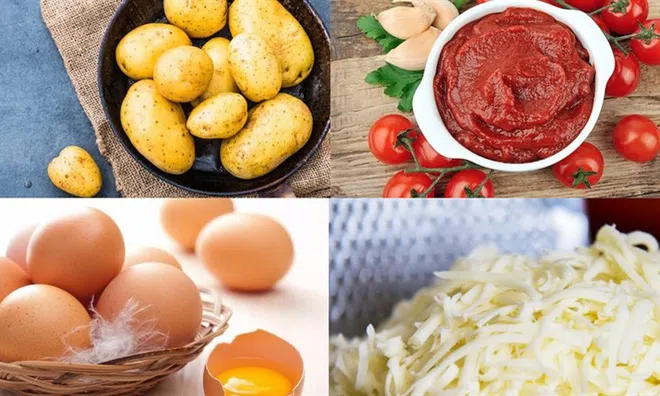 Công thức làm bánh pizza khoai tây không cần lò nướng