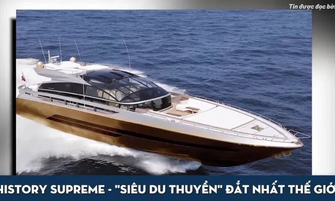 Video: Có gì đặc biệt trong siêu du thuyền dát vàng đắt nhất thế giới