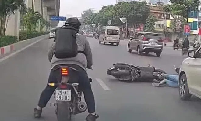 Từ vụ tài xế lái mô tô gây tai nạn rồi bỏ đi: Bị hại không trình báo, tài xế có bị xử lý?
