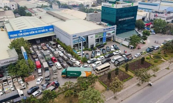 Hà Nội công bố danh sách những trung tâm đăng kiểm đang còn hoạt động