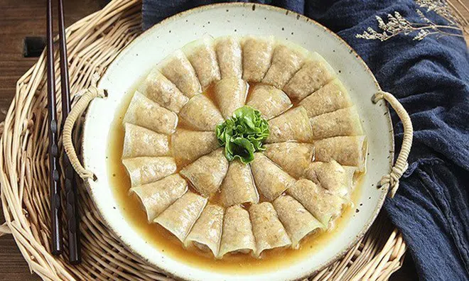 Bí đao cuộn thịt hấp thanh đạm, cả nhà có món ngon như nhà hàng