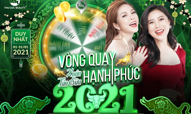 Khách hàng hào hứng tham gia Vòng quay hạnh phúc - Xuân Tân Sửu