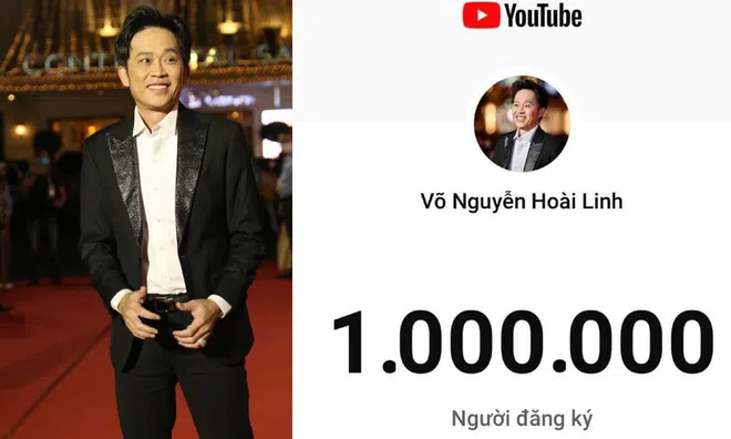 NSƯT Hoài Linh đạt nút Vàng YouTube chỉ sau hơn 3 tháng ra mắt kênh