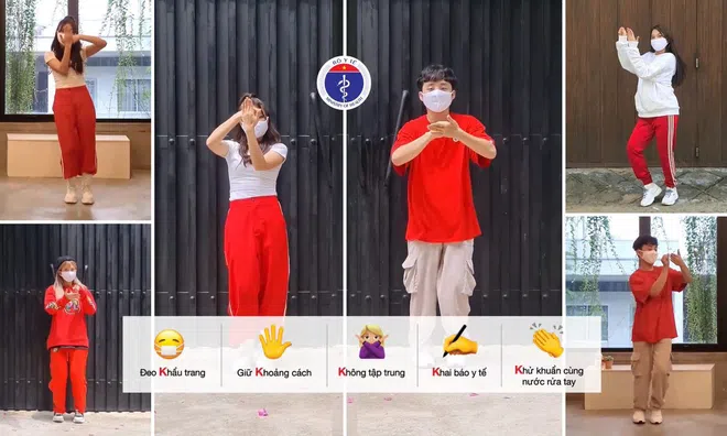 Ra mắt "Vũ điệu 5K" đẩy lùi dịch bệnh Covid-19