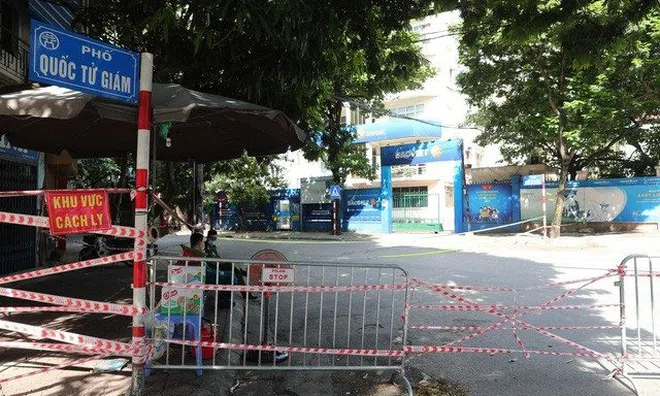 Hà Nội cách ly y tế phường Văn Miếu đến ngày 4/9