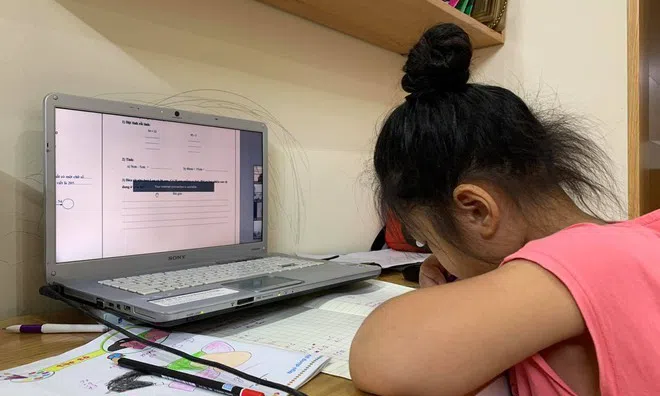 Tỉnh đầu tiên cho học sinh tiểu học tạm nghỉ học online để giảm căng thẳng