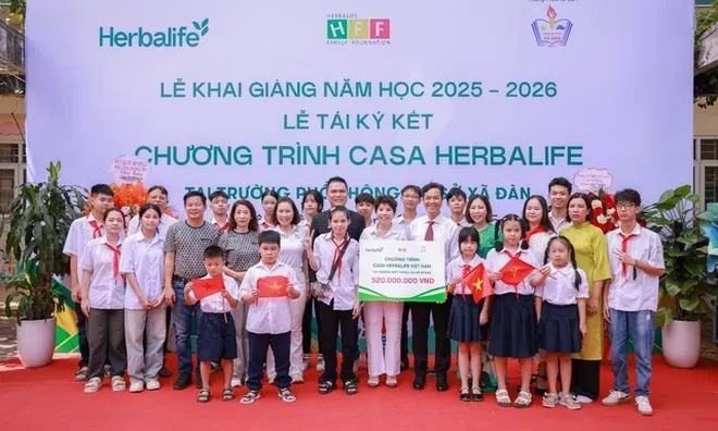 Herbalife Việt Nam hỗ trợ bữa ăn dinh dưỡng hằng ngày cho hơn 3.000 người có hoàn cảnh khó khăn