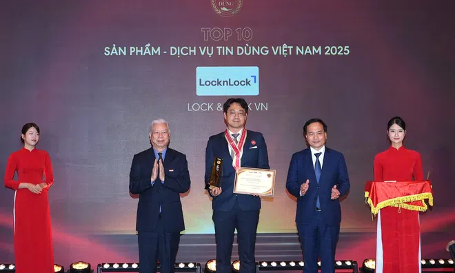 LocknLock vinh dự 14 năm liên tiếp lọt “Top 10 Sản phẩm – Dịch vụ Tin Dùng  Việt Nam”