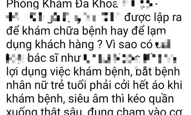 Vụ bác sĩ bị "tố" có hành vi thiếu chuẩn mực với bệnh nhân nữ: Người trong cuộc nói gì?