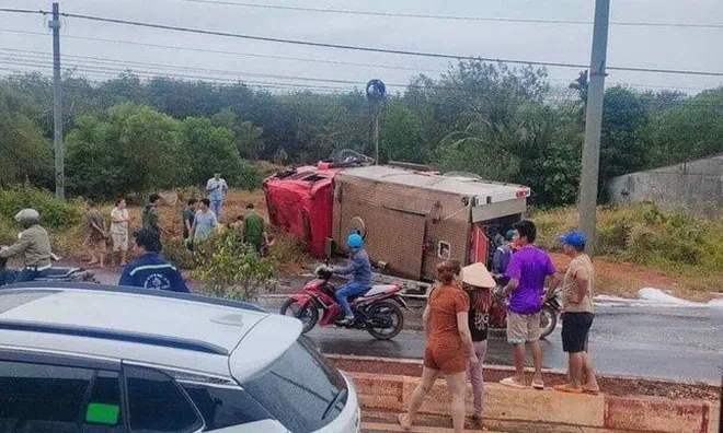 Thương tâm, hai chiến sĩ PCCC tử vong khi đang trên đường làm nhiệm vụ