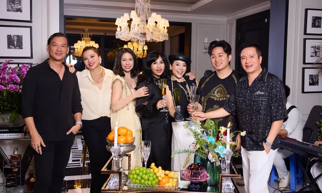 Dàn sao Việt quy tụ trong sự kiện sinh nhật ông xã Chủ tịch Lưu Bích Nguyệt