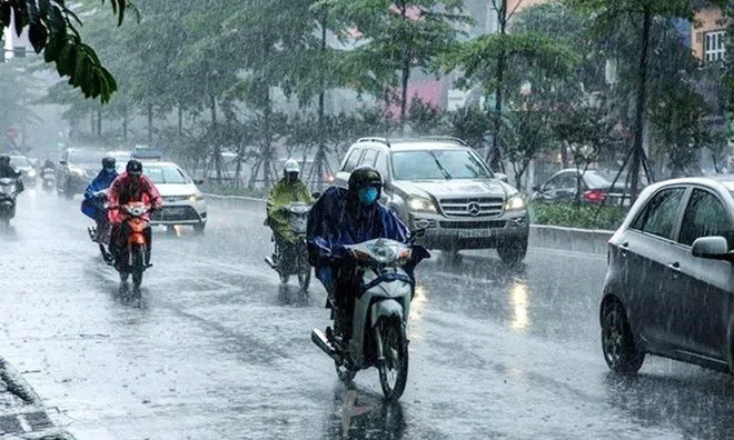 Dự báo thời tiết ngày 19/9: Hà Nội mưa to, gió giật mạnh