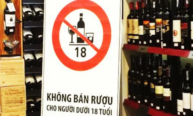 Có được bán rượu, bia cho người dưới 18 tuổi?