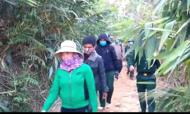 Phát hiện 6 đối tượng nhập cảnh trái phép từ Lào về Việt Nam