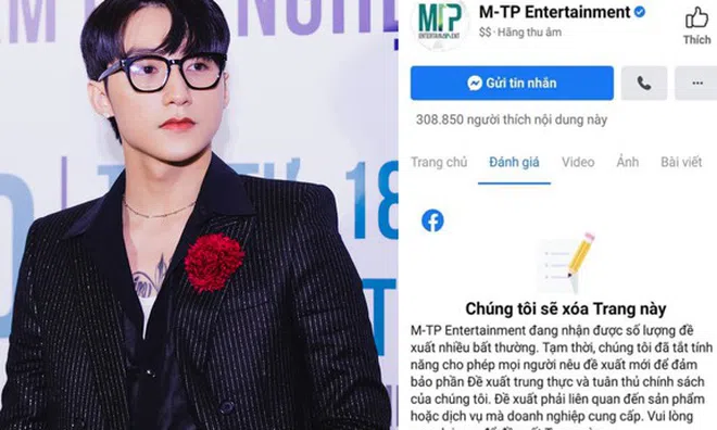 Fanpage 300.000 follower của công ty Sơn Tùng sẽ bị xoá giữa drama “trà xanh”?