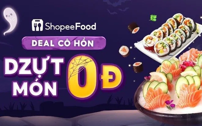 "Dzựt" deal vạn món 0đ trên ShopeeFood