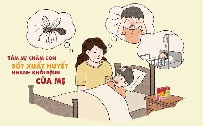 Tâm sự chăm con sốt xuất huyết nhanh khỏi bệnh của mẹ