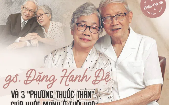 3 “phương thuốc thần” giúp vợ chồng vị giáo sư tim mạch U90 vẫn khỏe mạnh, minh mẫn