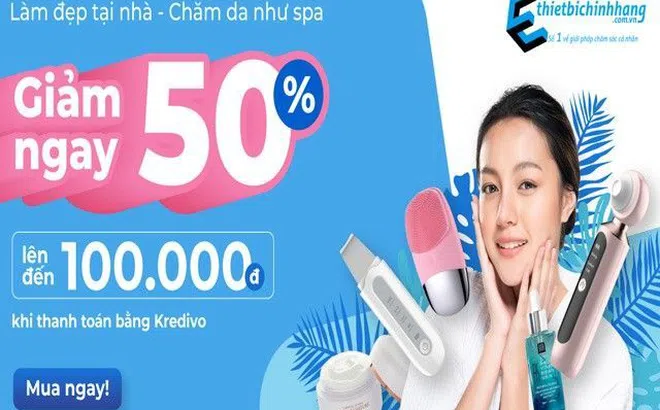 Làm đẹp 0 đồng bằng cách sử dụng Kredivo