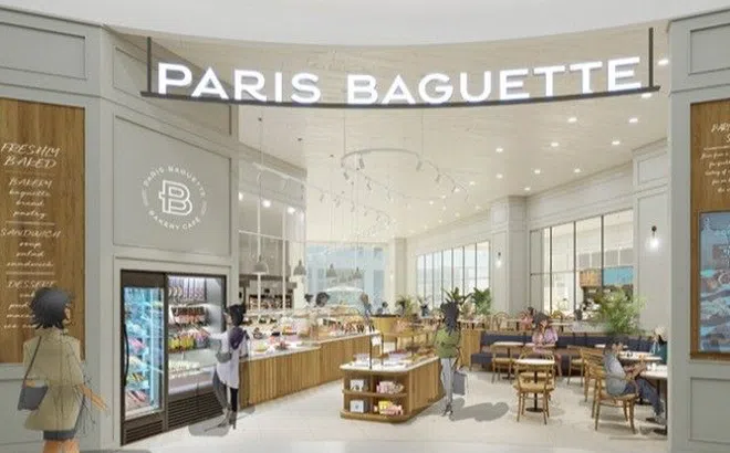 Cửa hàng Paris Baguette flagship đầu tiên tại Crescent Mall - điểm đến mới cho gia đình sành ăn
