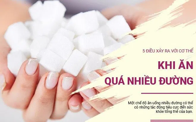 5 điều xảy ra với cơ thể, tăng nguy cơ bệnh tật khi bạn ăn quá nhiều đường