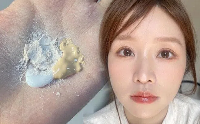 Các "soái tỉ" bên Trung tiết lộ: Trộn phấn nền và phấn phủ tỉ lệ này trị dứt tình trạng bay nền