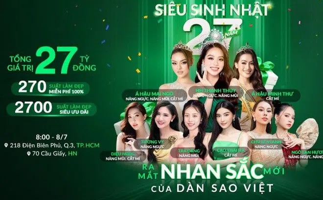 Dàn sao Việt “lột xác” tại siêu sinh nhật Thu Cúc