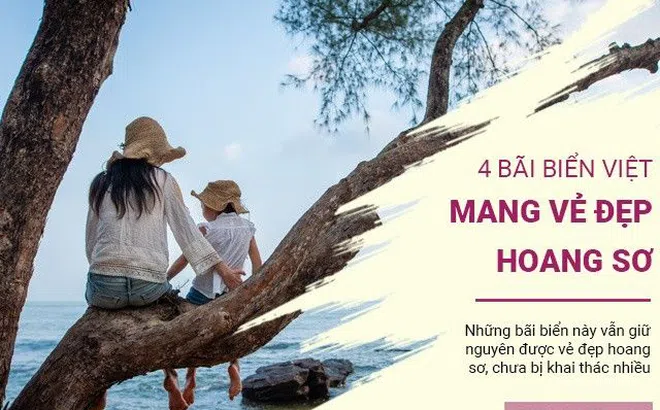 4 bãi biển hoang sơ đẹp mê mẩn ít người biết đến ở Việt Nam