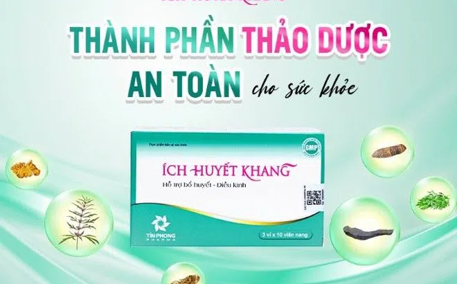 Nàng đi qua mùa dâu nhẹ nhàng vì có Ích Huyết Khang