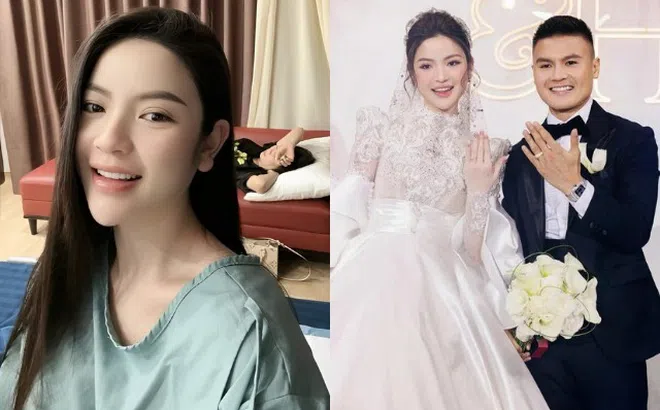 Chu Thanh Huyền vợ Quang Hải sinh "rồng con" sau 3 tháng đám cưới, mẹ chồng trực tại bệnh viện để chăm con dâu