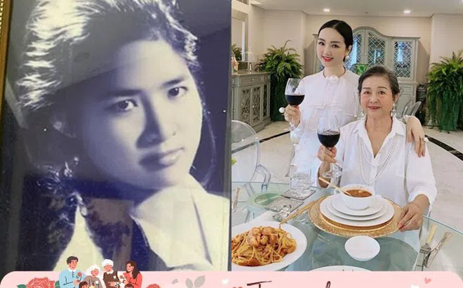 Mẹ ruột sao Việt là hoa khôi một thời: Mẹ Hoa hậu Giáng My ngoài 80 tuổi thần thái như "phu nhân"