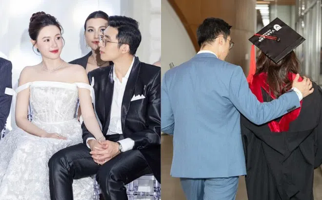 Chồng thiếu gia của Midu giữ vợ "kè kè", đi show toàn mỹ nhân nhưng chẳng buồn để mắt tới ai