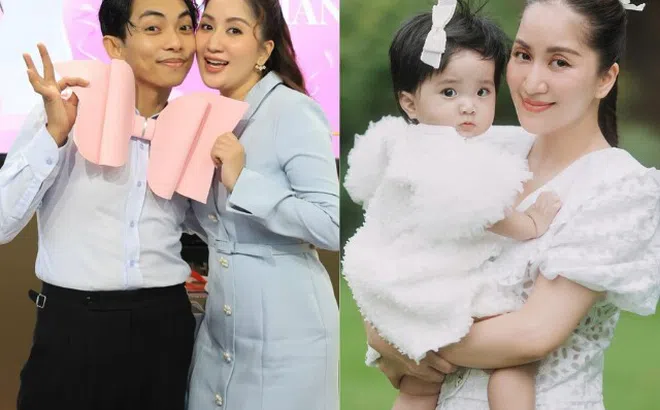 Phan Hiển đòi "gia tăng sản xuất" với Khánh Thi, hỏi ý con gái 1 tuổi trước khi sinh thêm em