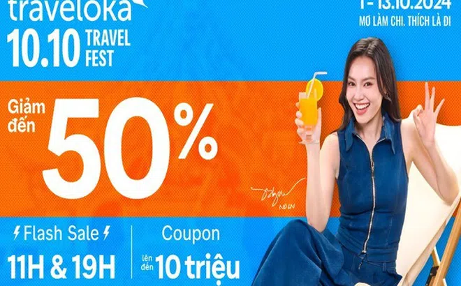 Traveloka 10.10: Tìm kiếm kỳ nghỉ cuối năm tăng vọt 127%