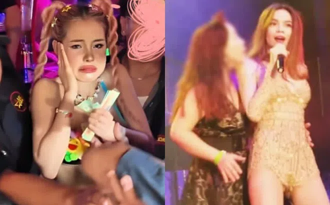 Mỹ nhân Việt bị cưỡng hôn trên sân khấu: Ngân 98 bị đàn ông lạ "tấn công", Hồ Ngọc Hà nhờ an ninh giải nguy