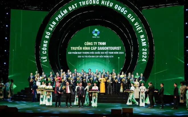 SCTV liên tiếp 3 lần được vinh danh "Thương hiệu Quốc gia"