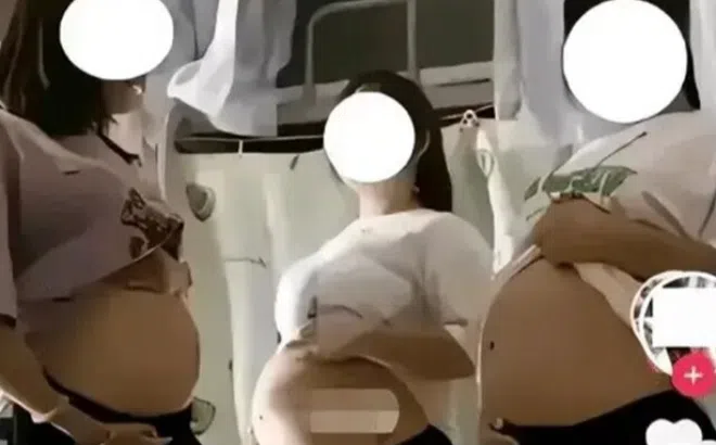 3 nữ sinh khoe bụng to tiết lộ "những đứa trẻ chung một bố", sự thật quá sốc