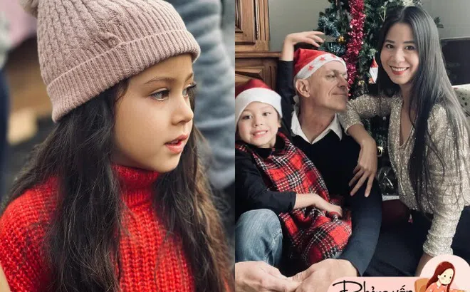 Người đẹp Thanh Hoá phải lòng bạn của chồng bạn, cưới xong sang Pháp ở nhà chăm cô con gái lai đẹp như tranh