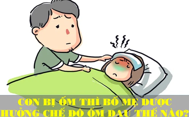 Con nhập viện thì bố mẹ được hưởng chế độ ốm đau thế nào?