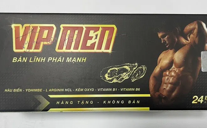 Thu hồi sản phẩm sinh lý nam VIP MEN vì không đảm bảo an toàn