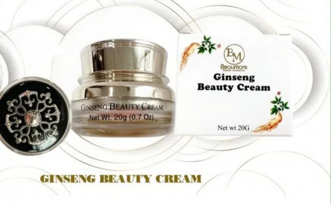 Đình chỉ lưu hành lô mỹ phẩm Ginseng Beauty Cream do công ty Xuất nhập khẩu Khang Thịnh phân phối