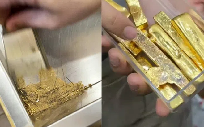 Quét rác một tháng, chủ tiệm vàng thu gom được 1,7kg bột vàng, trị giá hơn 7 tỷ khiến mạng xã hội dậy sóng