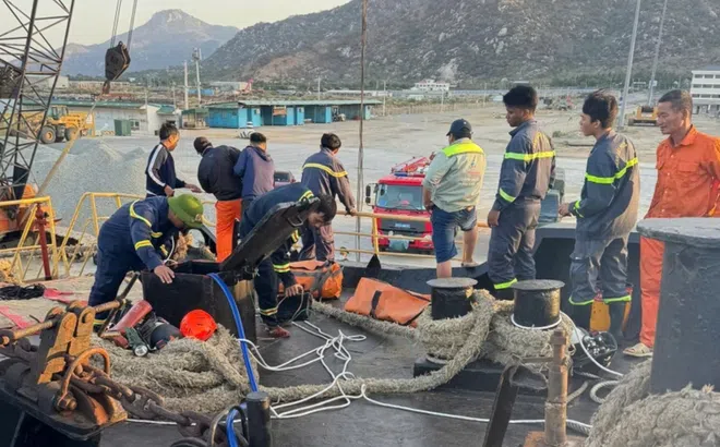 Nhiều người thương vong dưới hầm tàu hàng tại Khánh Hòa