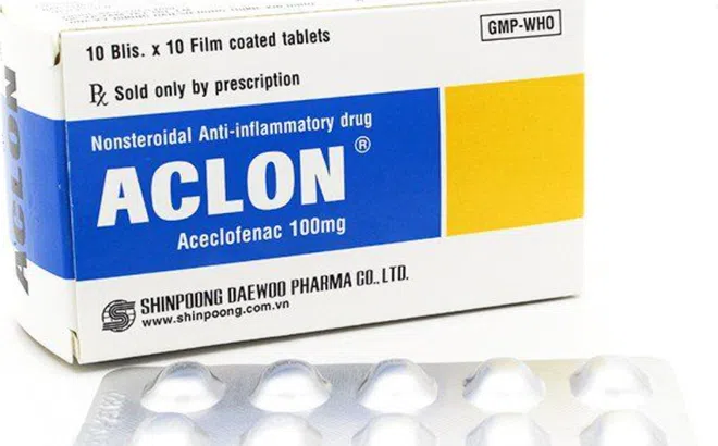 Bộ Y tế thu hồi khẩn cấp lô thuốc Aclon 100mg trên toàn quốc