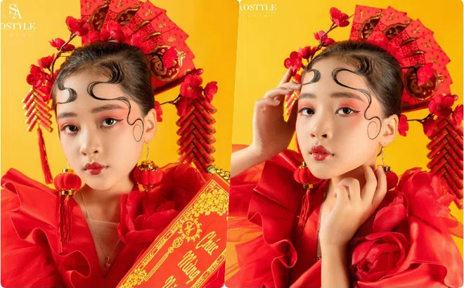 Nguyễn Diệp Anh - Gương mặt mẫu nhí mới nổi cực ấn tượng của làng thời trang Việt