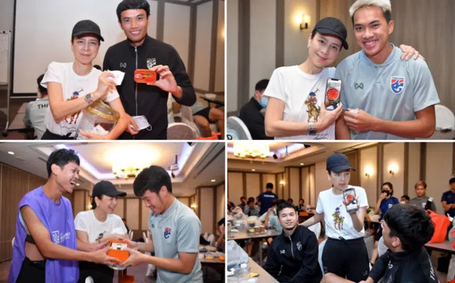 Nữ tỷ phú tặng đội tuyển Thái Lan iPhone 13, đồng hồ Rolex trước trận gặp Việt Nam giàu cỡ nào?