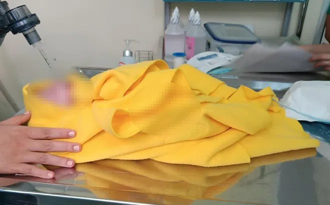 Xúc động ca mổ đón bé sơ sinh từ người mẹ ung thư giai đoạn cuối