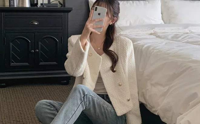 Thật sai lầm nếu bỏ qua áo khoác trắng mùa Đông