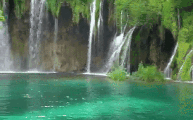 Thiên nhiên tuyệt mỹ của `hồ thần tiên` Plitvice