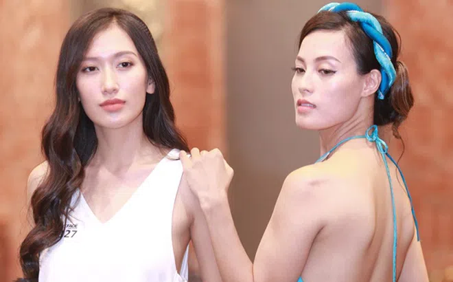 Nữ chính \"Thương nhớ ở ai\" diện áo yếm khoe lưng trần đi casting The Face 